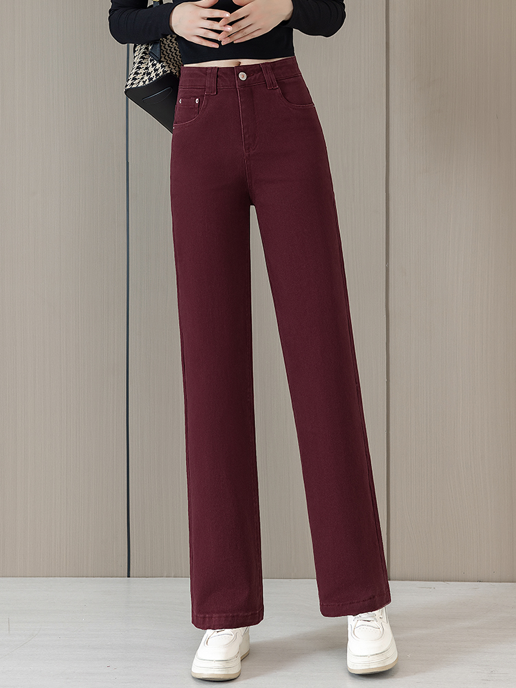 Ankela Red High Waist Straight - Jeans recension och pris