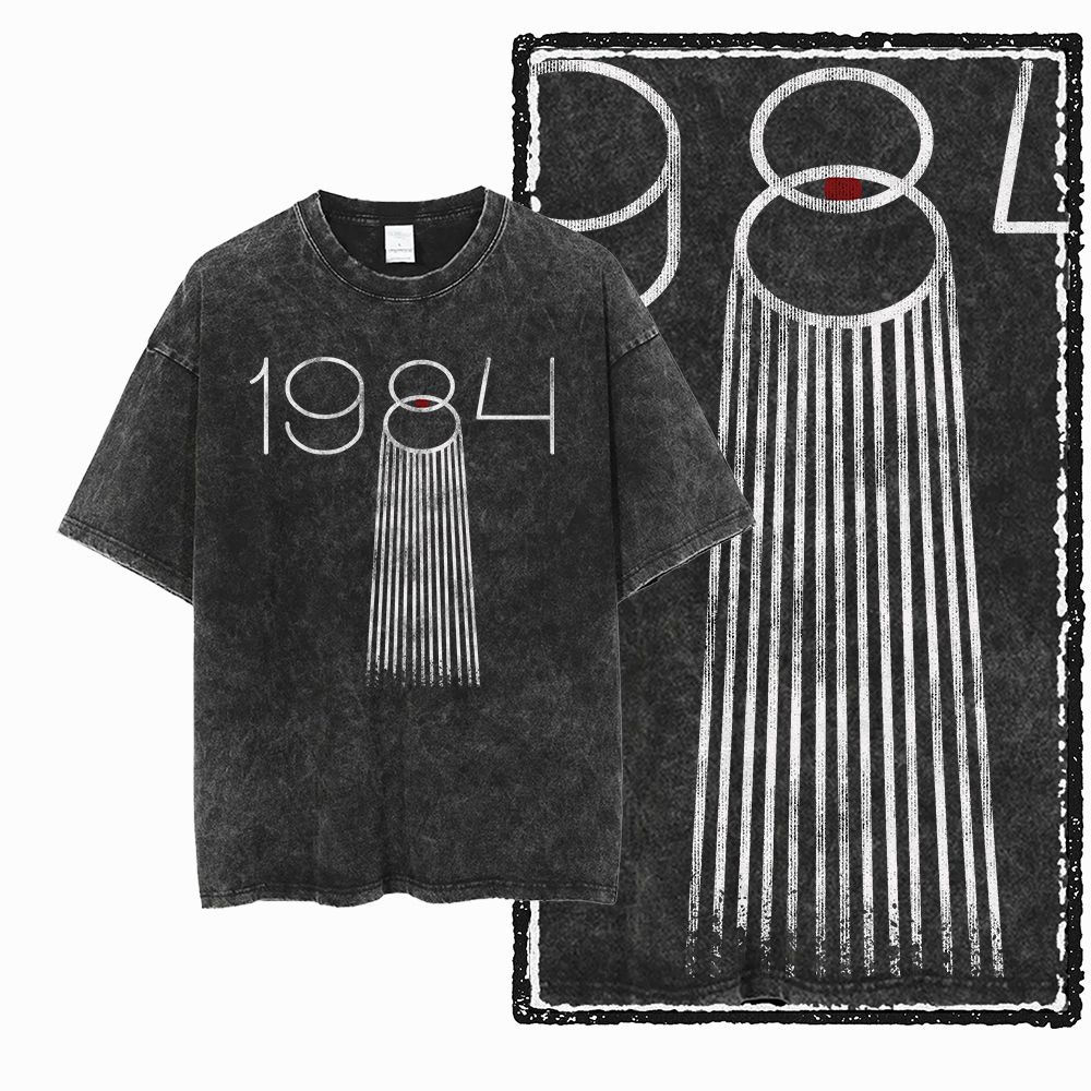 G02 Exclusive 100% Cotton Big  - Acid Wash Vintage Graphic T Shirt recension och pris