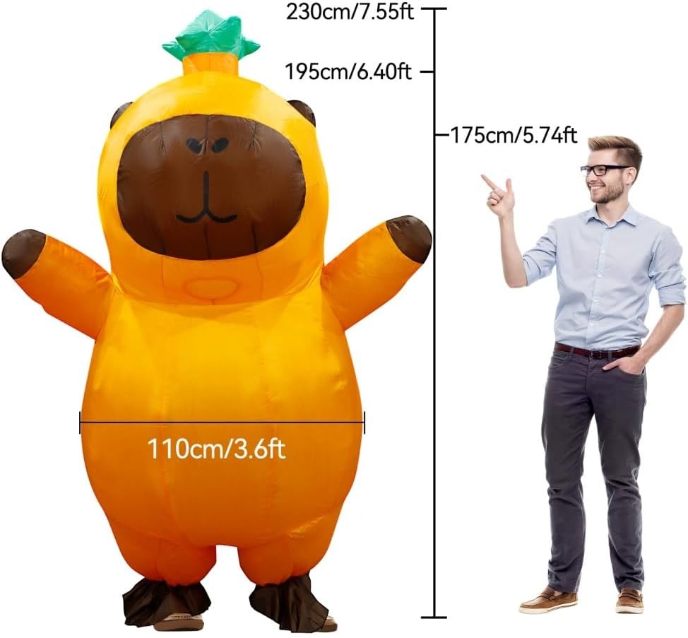 Capybara Inflatable Costume Ad - Suits recension och pris