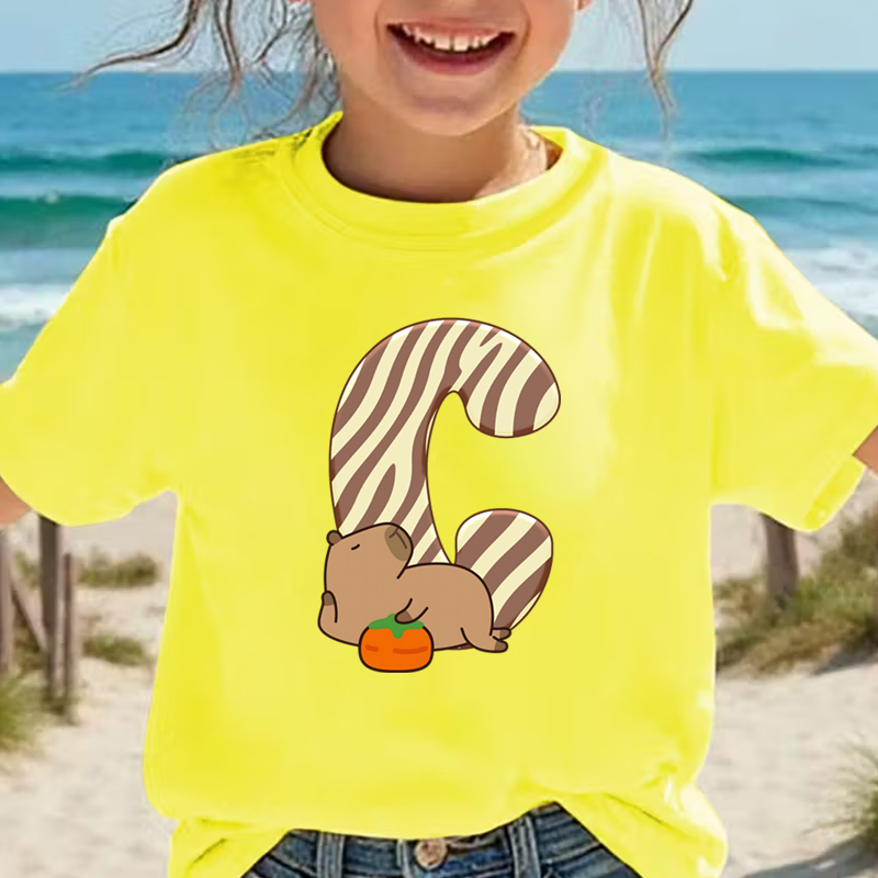 Capybara 26 Alphabet Kids T-sh - Shirts recension och pris