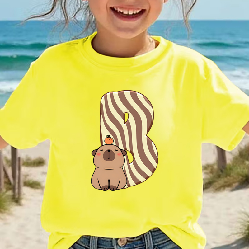 Capybara 26 Alphabet Kids T-sh - Shirts recension och pris
