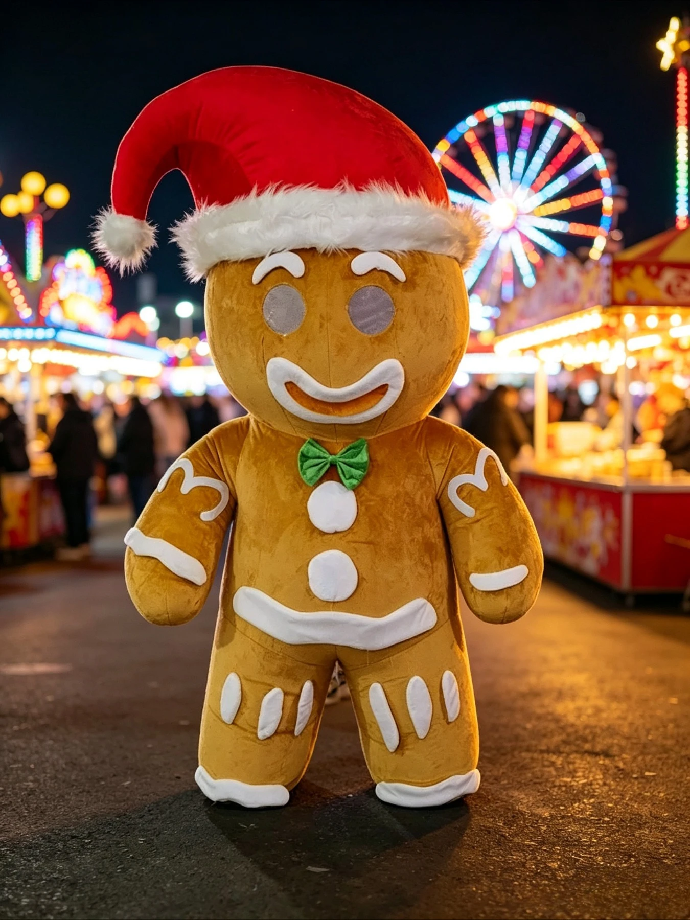Inflatable Gingerbread Man Cos - Suits recension och pris