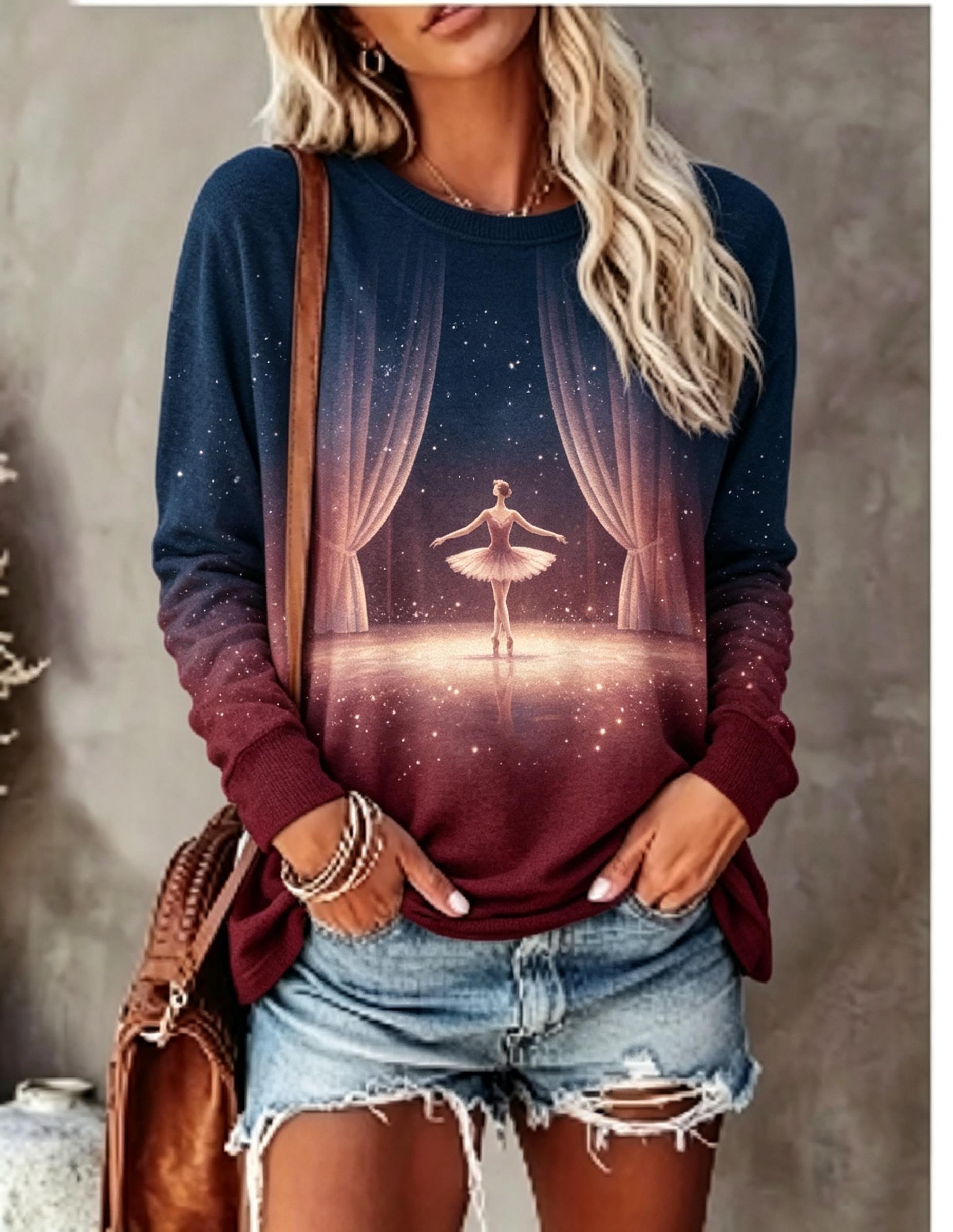 Women Long Sleeve T‑Shirt Ball - T-Shirts recension och pris