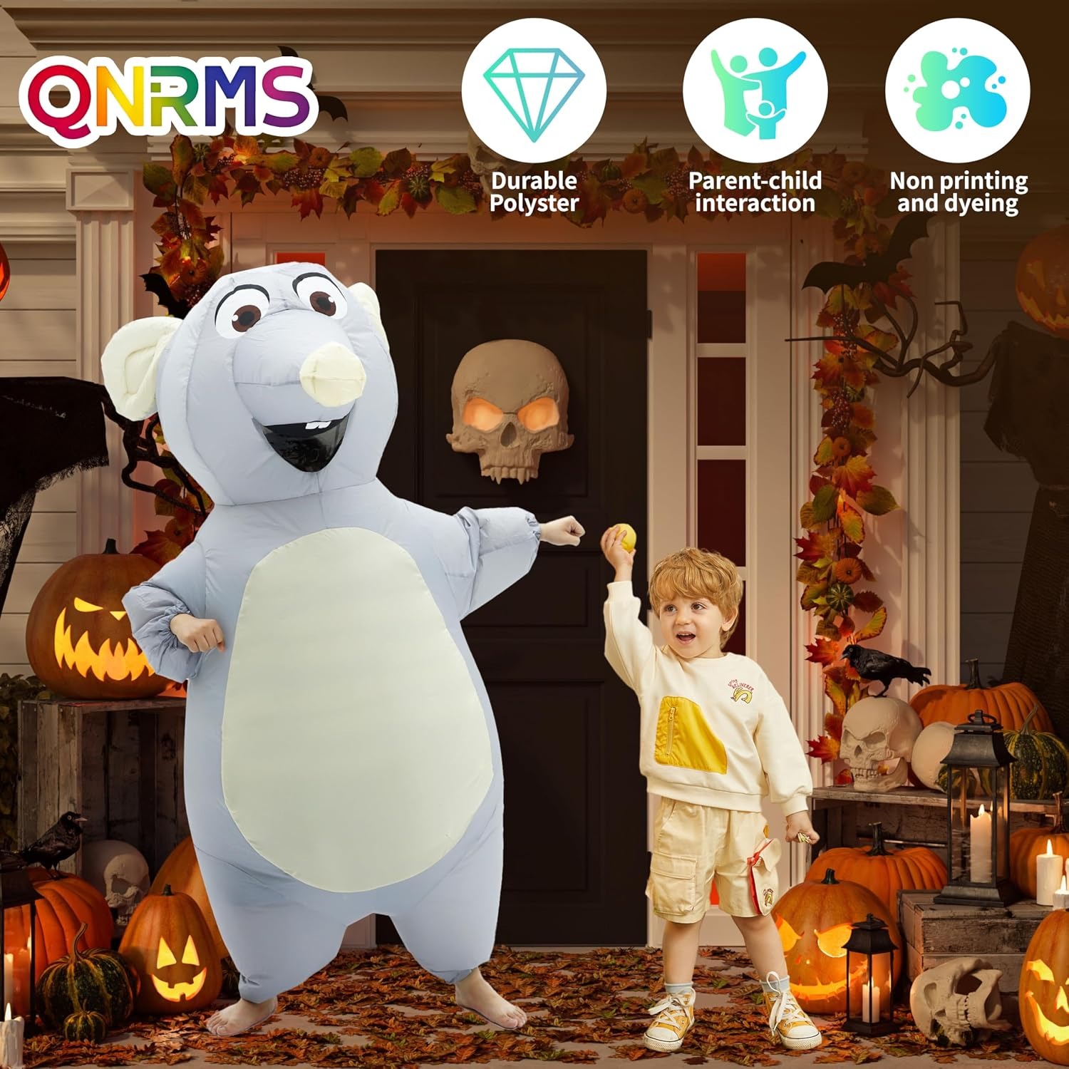 Inflatable Mouse Costume for A - Suits recension och pris