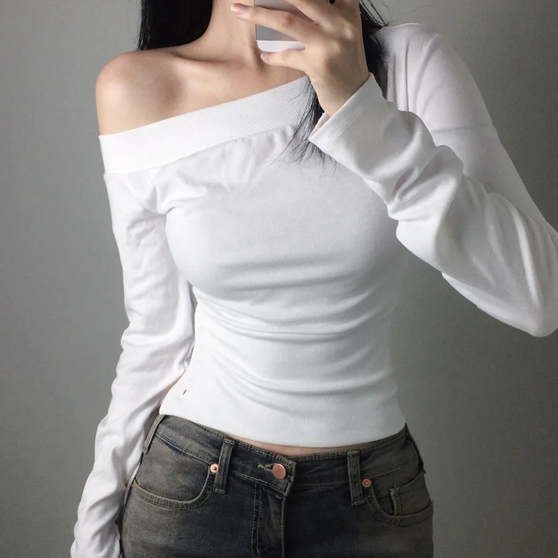Y2K Vintage Pleated Button T-S - T-Shirts recension och pris