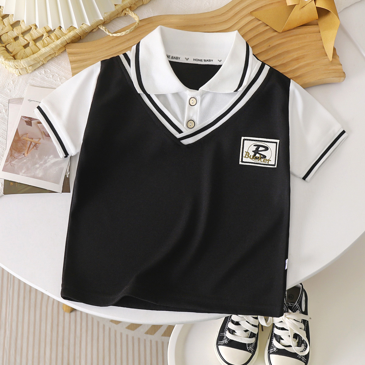 1pcs Summer Kid College Style  - Shirts recension och pris