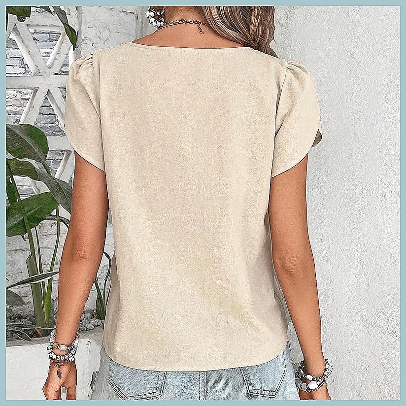 2024 Summer Vintage Solid Colo - Shirts recension och pris